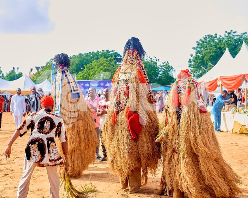 African cultural masquerades
