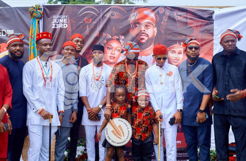Group of people in traditional outfits