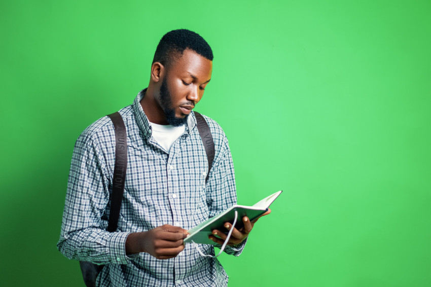 Man reading