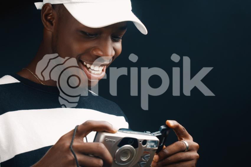 Photographer smiling