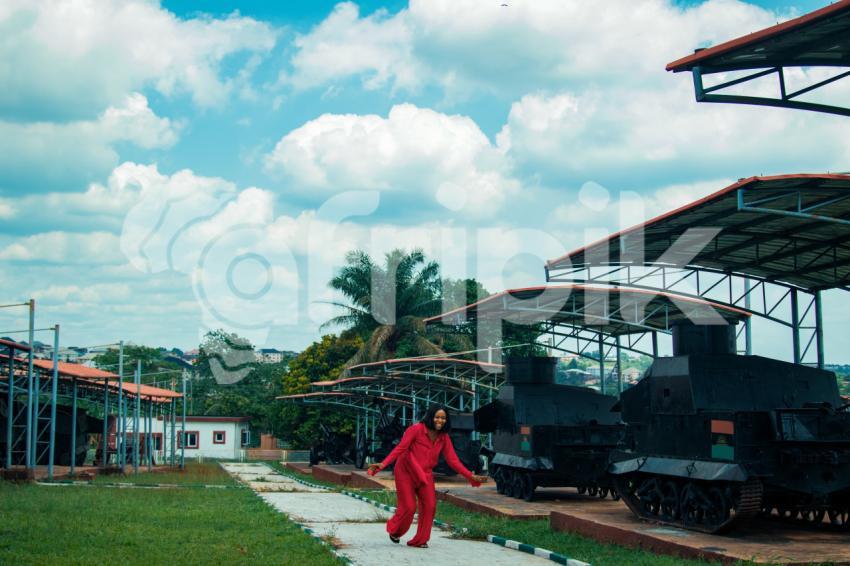 Girl in National War Museum