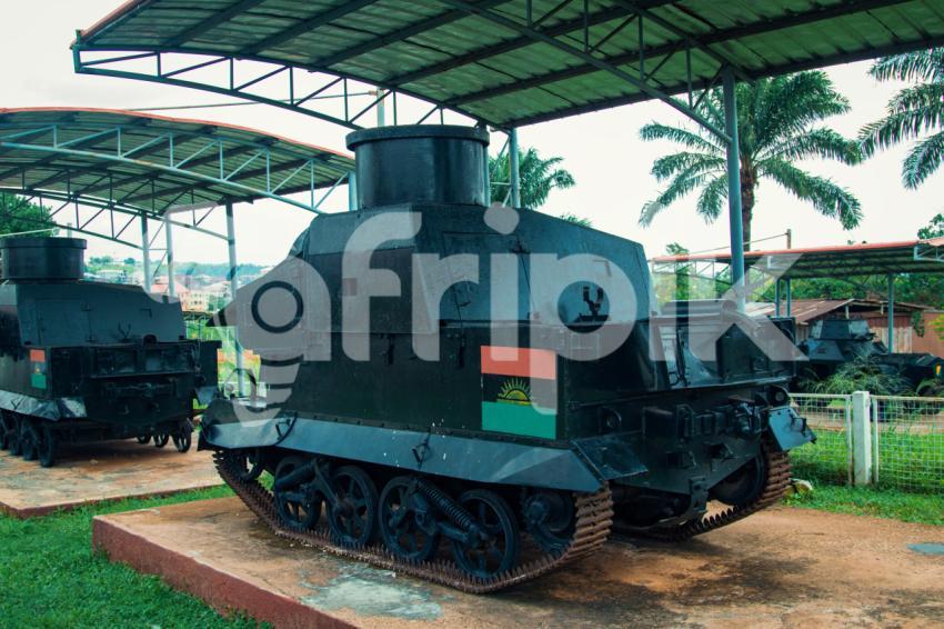 Armoured tanks in national War Museum