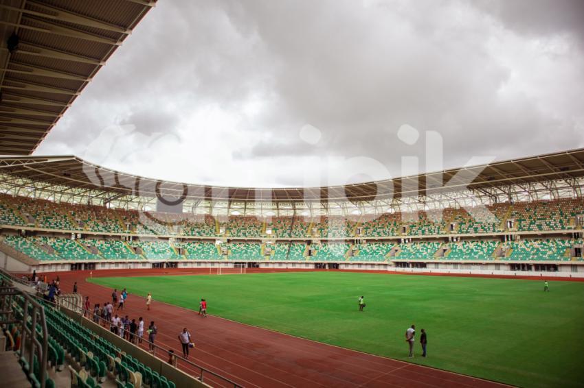 Stadium view from above
