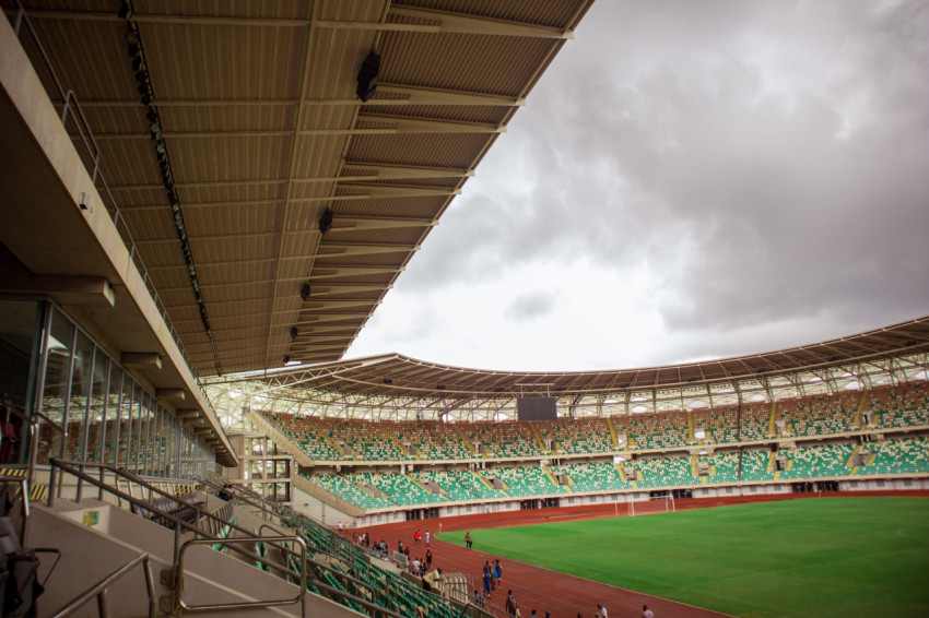 Overview of stadium