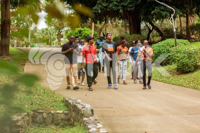 People walking in the park 1