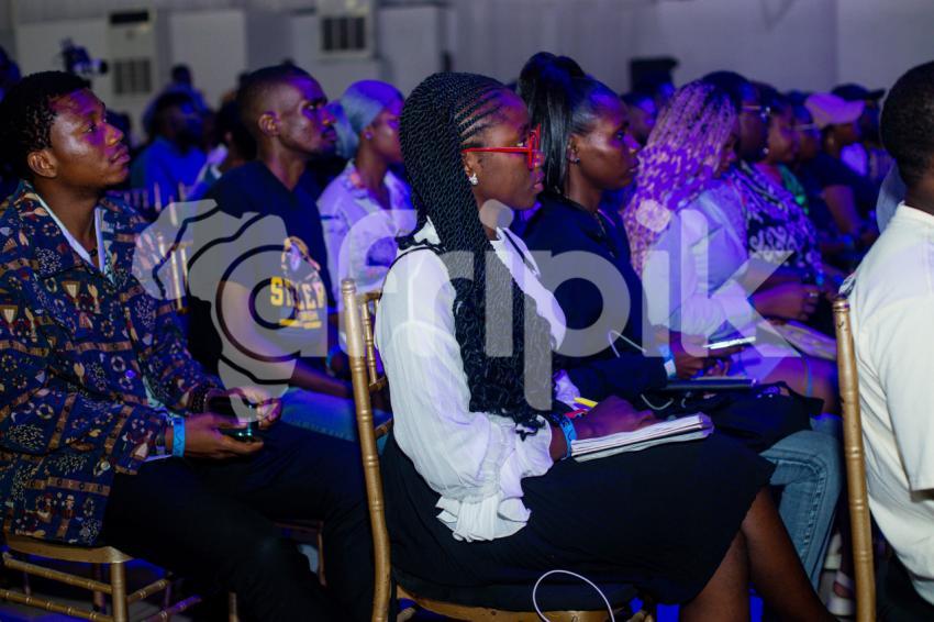 Attendees listening to the speaker at UDC