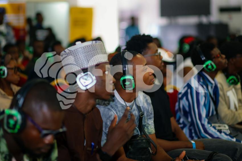 Attendees listening to their facilitator