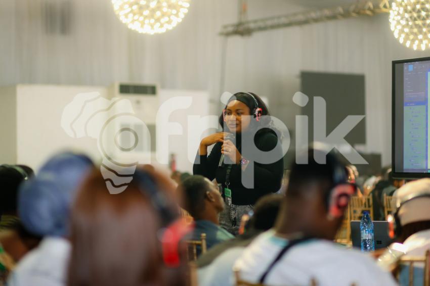 Facilitator at a breakout session