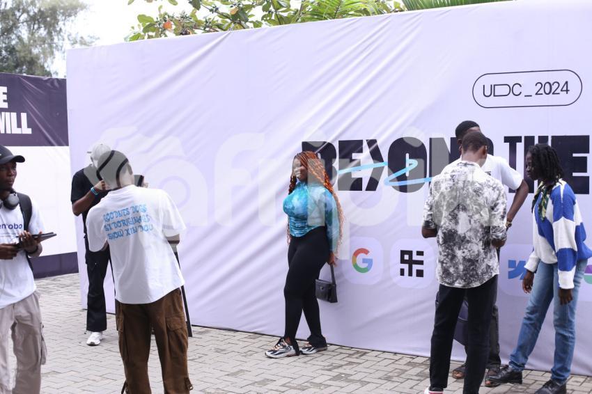 White carpet at UDC 2024