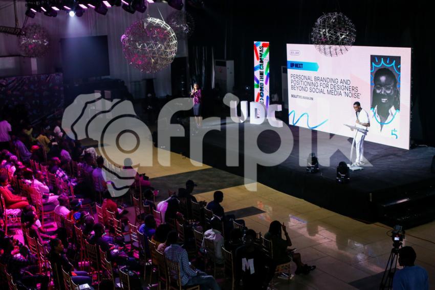 Host speaking at UDC 2024