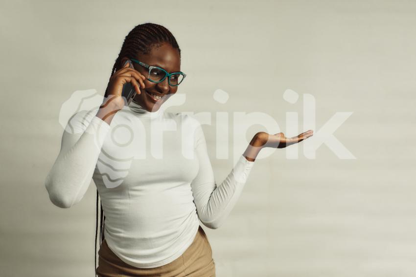 Girl on a phone call 2