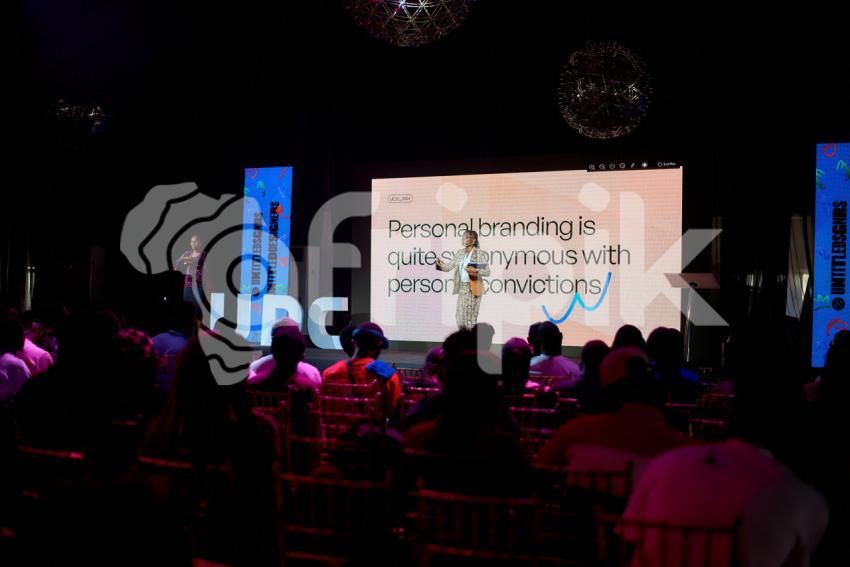 Speaker presenting at UDC 2024