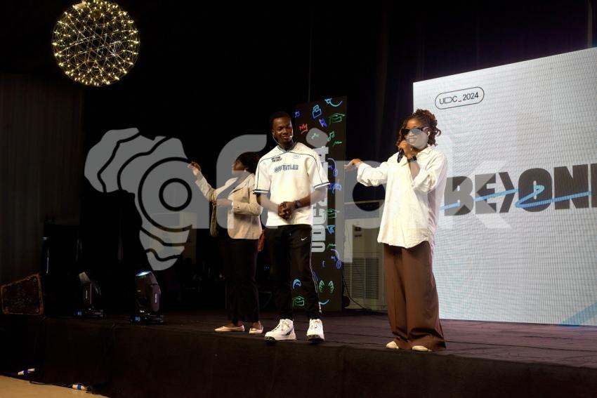 Speakers on stage at UDC 2024