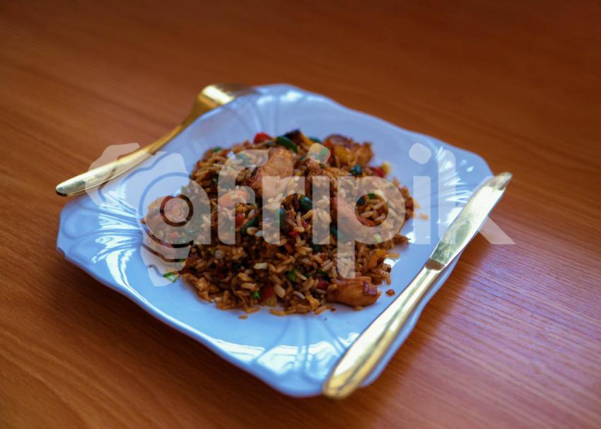 Nigerian jollof rice 1