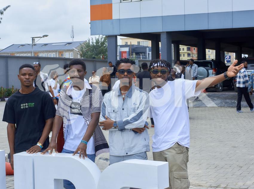 Group of boys outside at UDC 2024