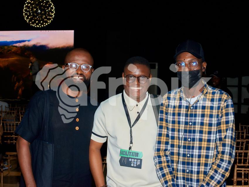 Some boys posing for a photo shoot