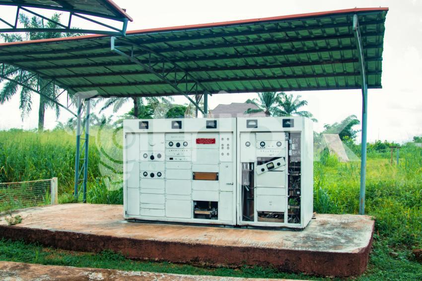Three-phase control panel during Biafra war
