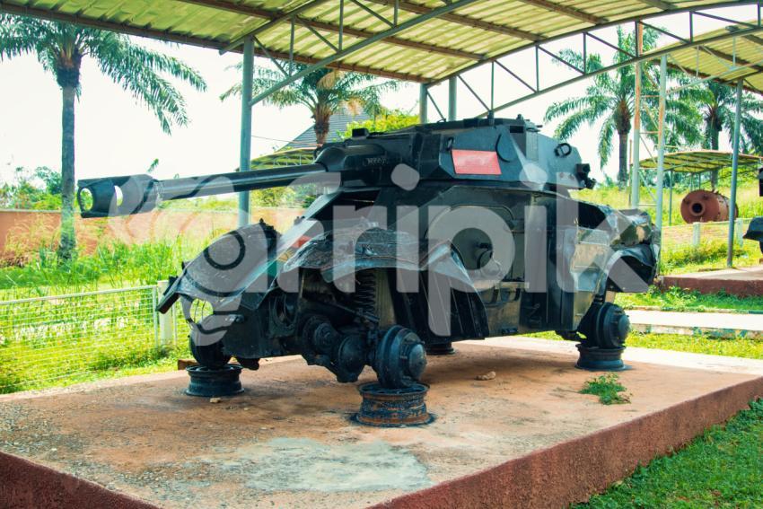 Armoured tank in National War Museum
