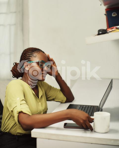 Girl on laptop 1