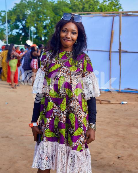 A girl wearing a traditional dress 3