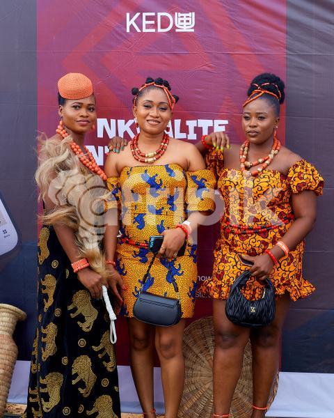 Girls wearing cultural attire