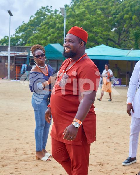 A man wearing a cultural attire
