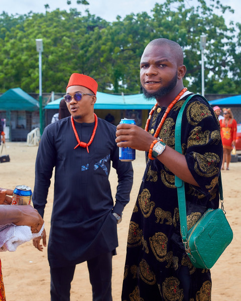 Men in cultural attires