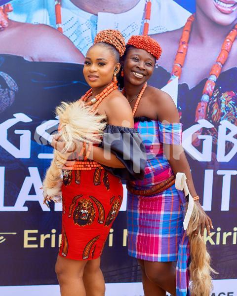 Two girls in a cultural attire 1