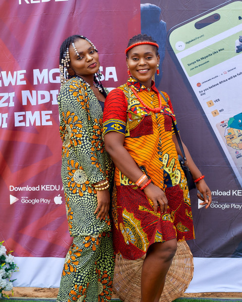 Two girls in a cultural attire 4