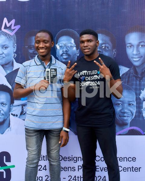 Boys posing for a photo shoot