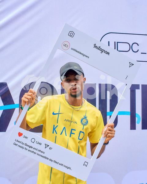 Attendee with Instagram snapshot 1