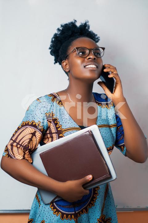 Teacher making a phone call 1