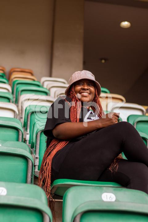 girl sitting on the chair