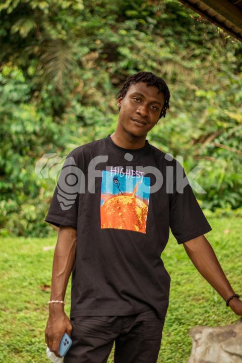 Boy with a cute smirk