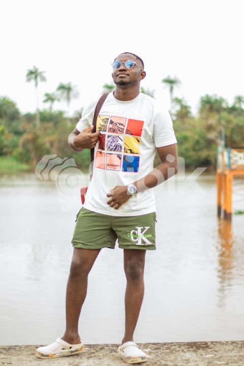 Boy standing at the bay 1