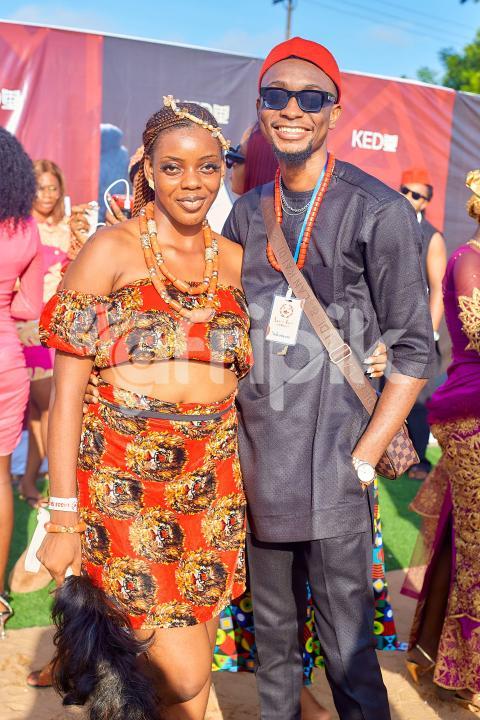 Boy and girl in traditional outfits 2