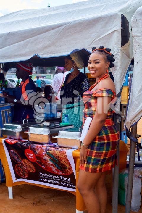 Girl in traditional attire