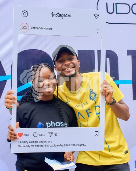 Attendees with Instagram snapshot 1